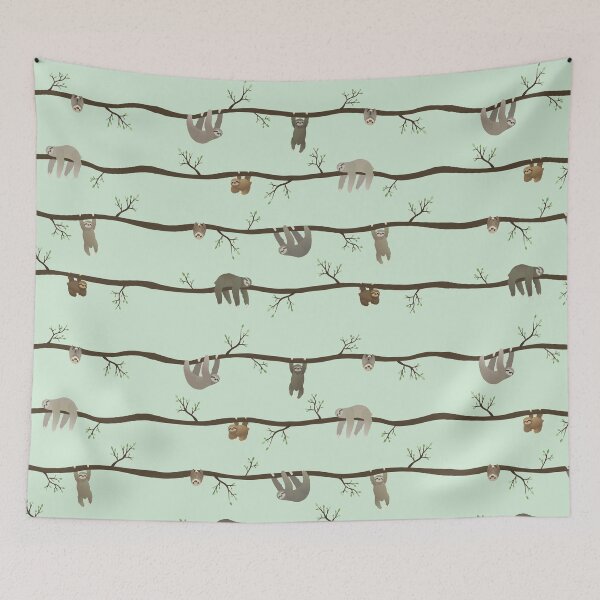 Item preview, sloths designed and sold by tandemsy.
