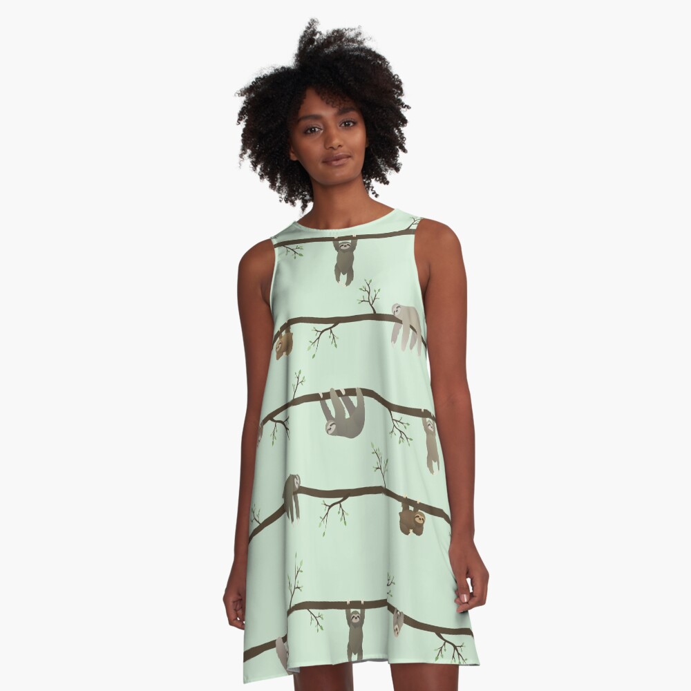 Item preview, A-Line Dress designed and sold by tandemsy.