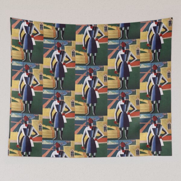 Item preview, Kazimir Malevich - Carpenter designed and sold by ArtExpression.