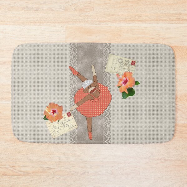 Item preview, Sock Monkey Ballerina on Tour designed and sold by Janet Carlson.