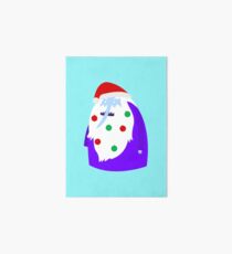 Ice king it's christmas!! Art Board Print