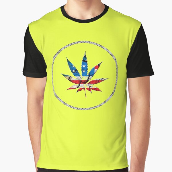 Cannabis leaf - Cannabis leaf drawing Graphic T-Shirt