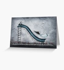 Live in the moment Greeting Card