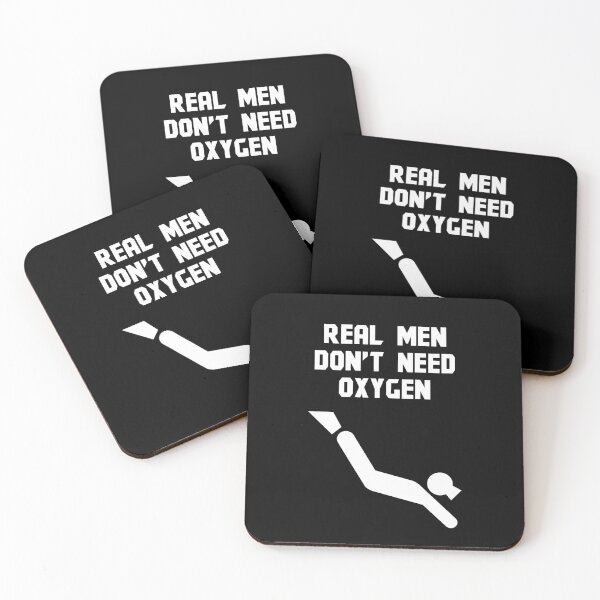 Item preview, Real men do not need oxygen designed and sold by kailukask.