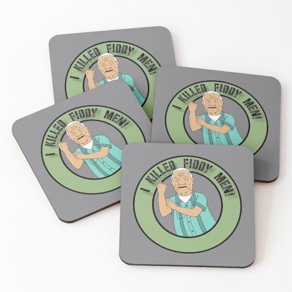 Cotton Hill Battle Cry Coasters (Set of 4)