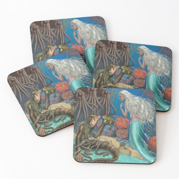 Item preview, The Little Mermaid and Sea Hag designed and sold by aveela.