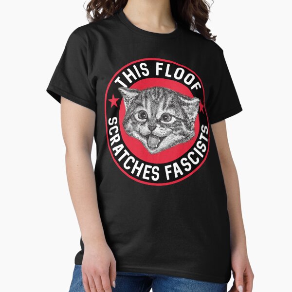 Item preview, Antifa Kitten designed and sold by Anarcha-Maenad.