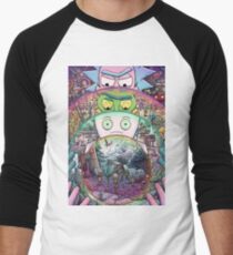 The Ricks Must Be Crazy Baseball ¾ Sleeve T-Shirt