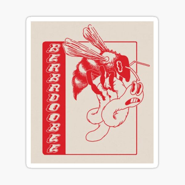 Beabadoobee Loveworm Artwork Sticker