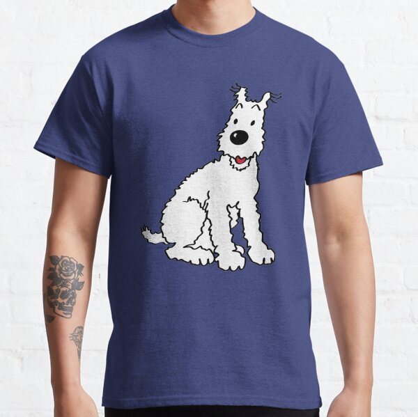 Snowy dog Tin Tin Classic T-Shirt