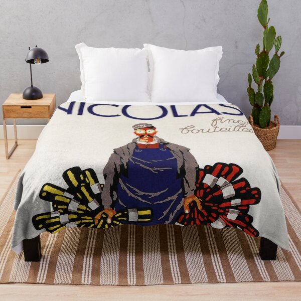 Item preview, French Vintage Poster - VINS NICOLAS designed and sold by DejaVuStudio.