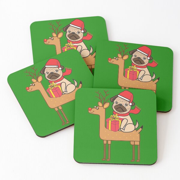 Item preview, Pug Xmas designed and sold by plushism.