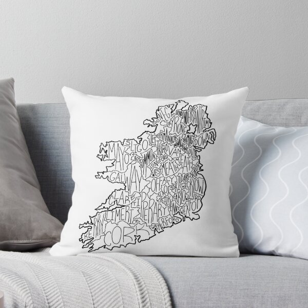 Item preview, Counties of Ireland Map designed and sold by Calen  Picard-Carroll.