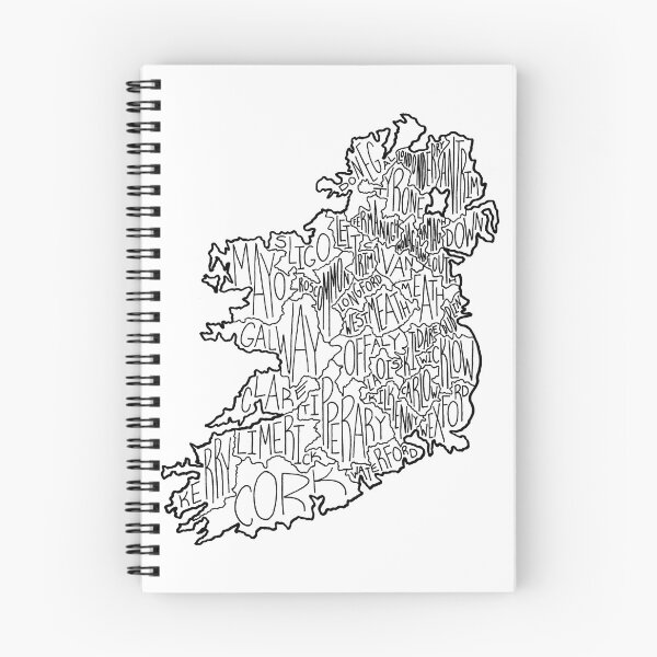 Item preview, Mapa de los condados de Irlanda designed and sold by Calen Picard-Carroll.
