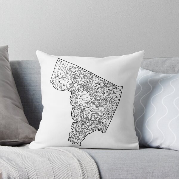 Item preview, Bergen County Map designed and sold by Calen  Picard-Carroll.