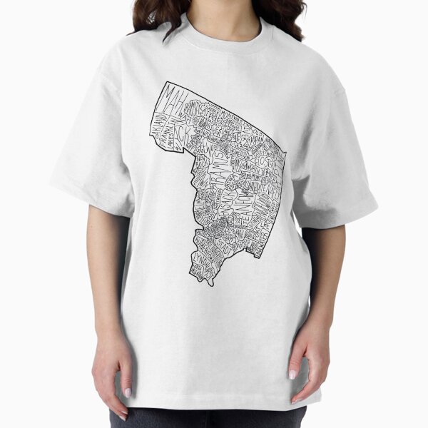 Item preview, Bergen County Map designed and sold by Calen  Picard-Carroll.