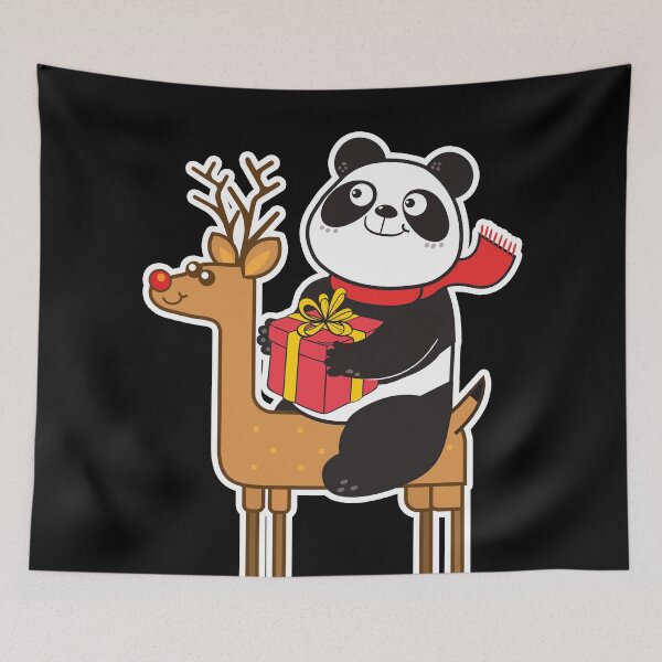 Item preview, Panda Xmas designed and sold by plushism.
