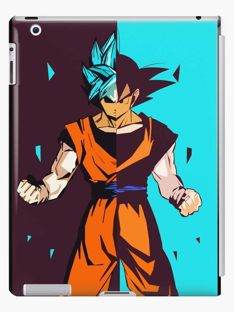 Funda y vinilo para iPad «Goku normal y super saiyan blue» de illoeljoselu  | Redbubble
