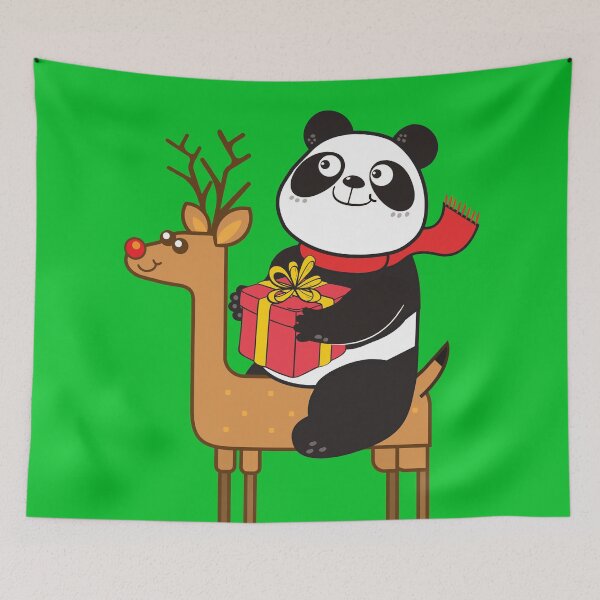 Item preview, Panda Xmas designed and sold by plushism.