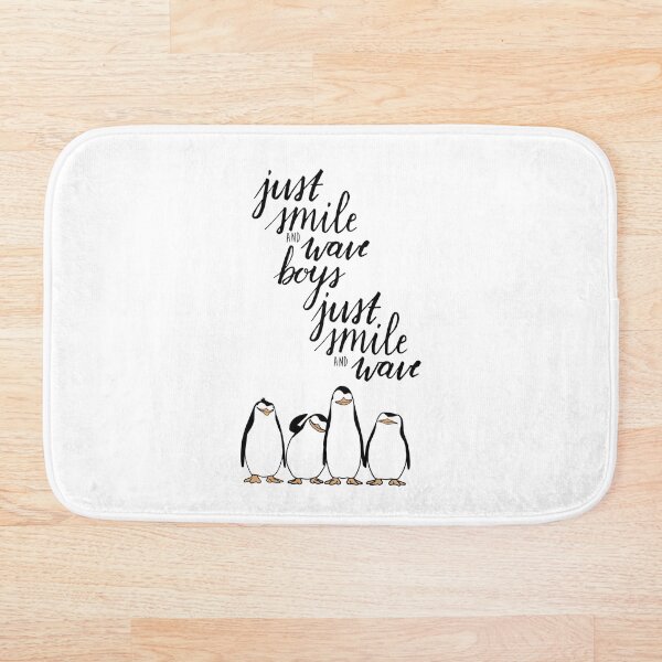 Just Smile and Wave Boys Bath Mat