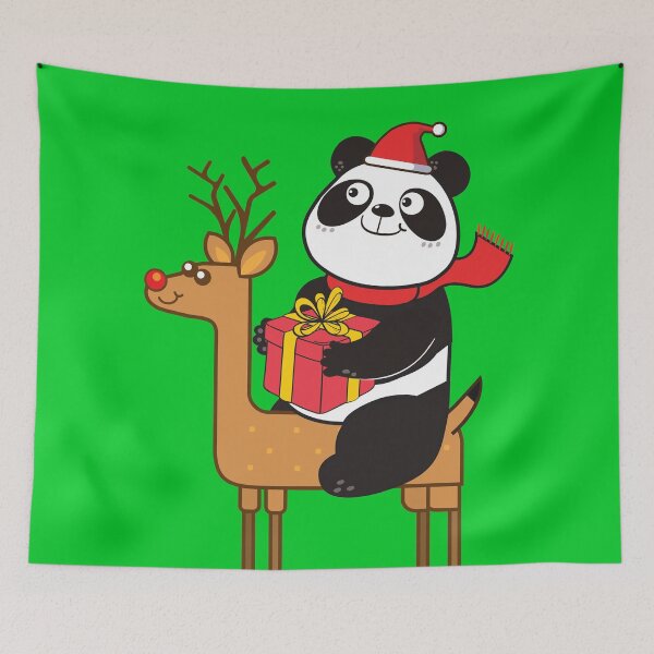 Item preview, Panda Xmas designed and sold by plushism.