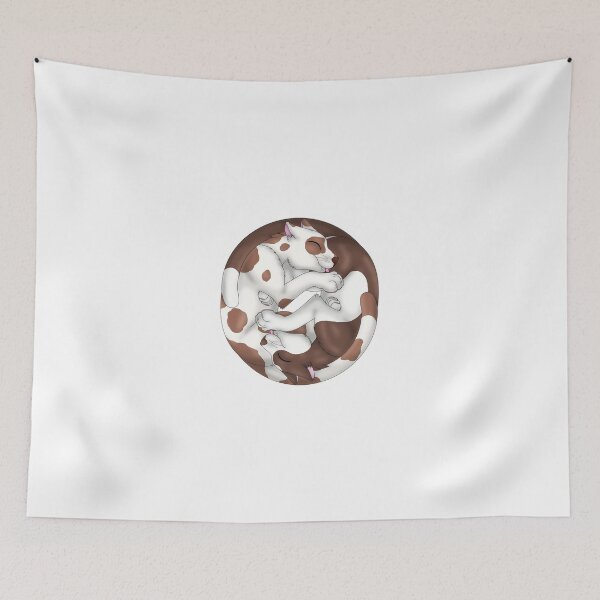 Item preview, Yin-Yang Cats: Chocolate Bicolor designed and sold by spyroid101.