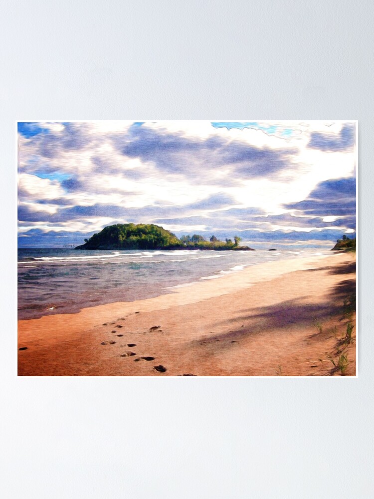 Alternate view of Little Presque Isle Poster
