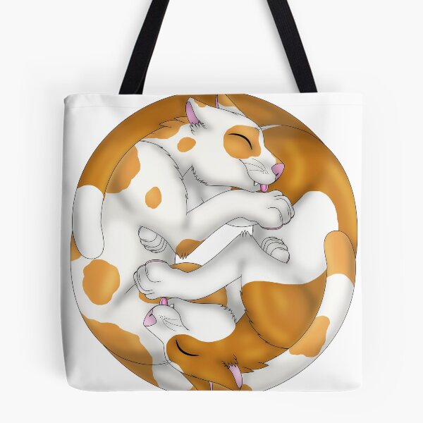 Item preview, Yin-Yang Cats: Ginger Bicolor designed and sold by spyroid101.