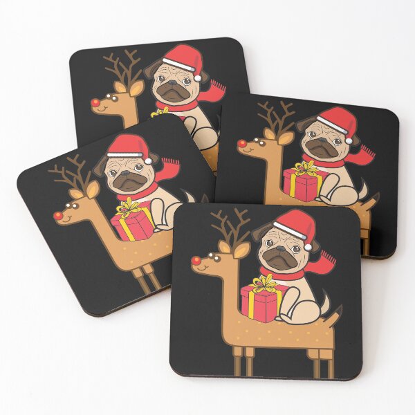 Item preview, Pug Xmas designed and sold by plushism.