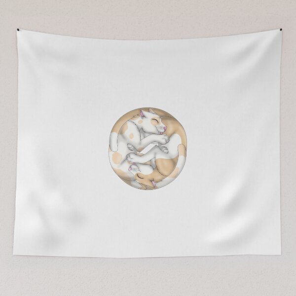 Item preview, Yin-Yang Cats: Cream Bicolor designed and sold by spyroid101.
