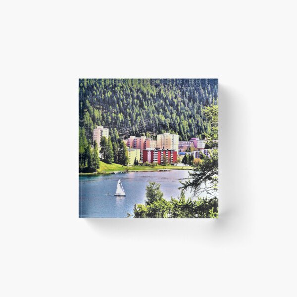 Item preview, St. Moritz Lake designed and sold by Lesliebc.
