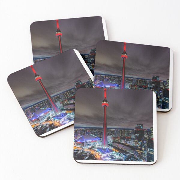 Item preview, CN Tower Toronto Skyline Ontario Canada Photograph designed and sold by thinkbigimages.