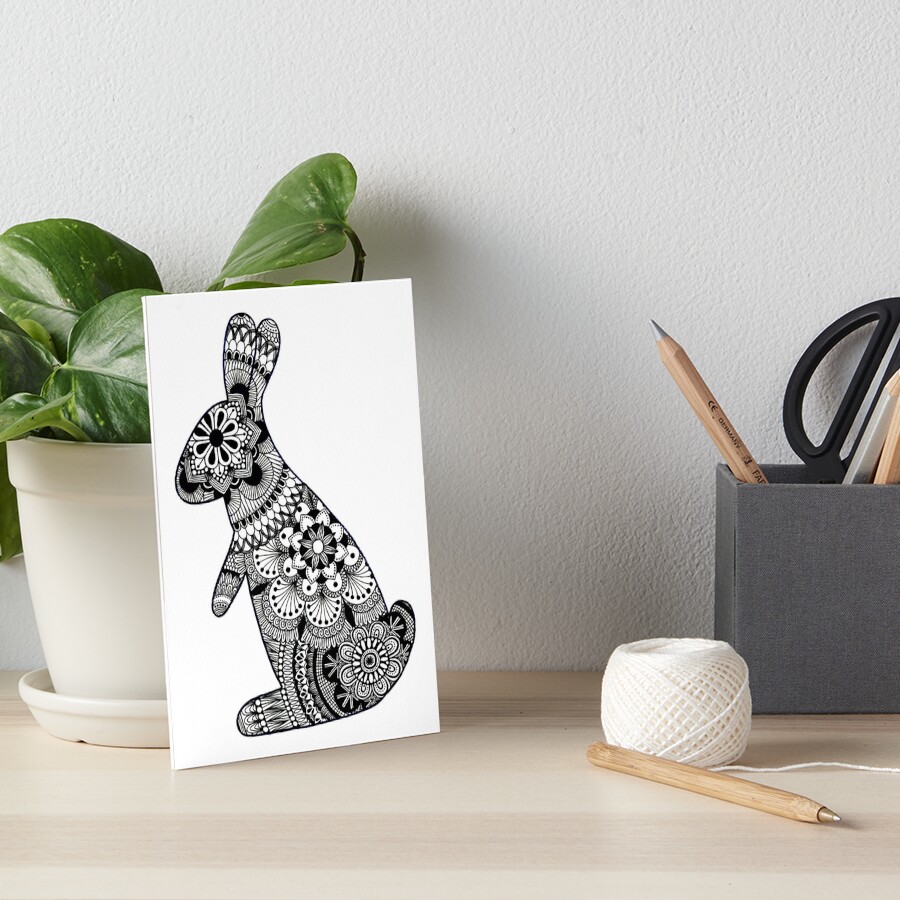Item preview, Art Board Print designed and sold by extremebunny.