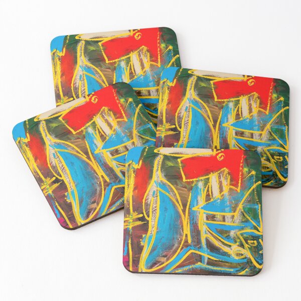 Item preview, Vibrant Abstract Painting designed and sold by visfineart.
