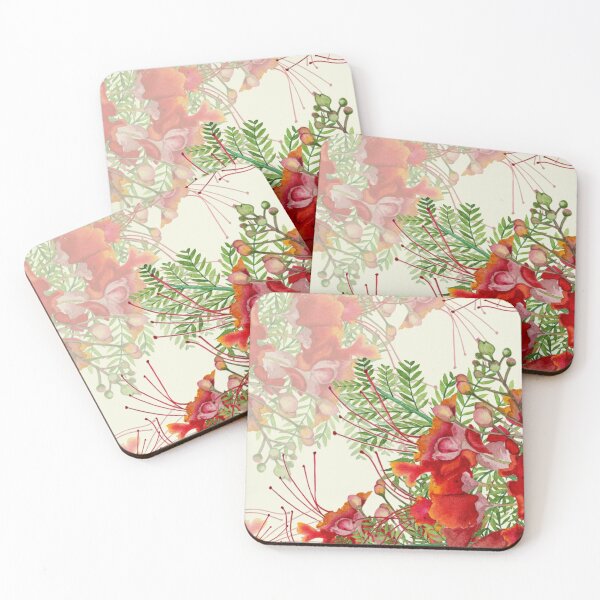 Item preview, Tropical florals designed and sold by Josie Macey.