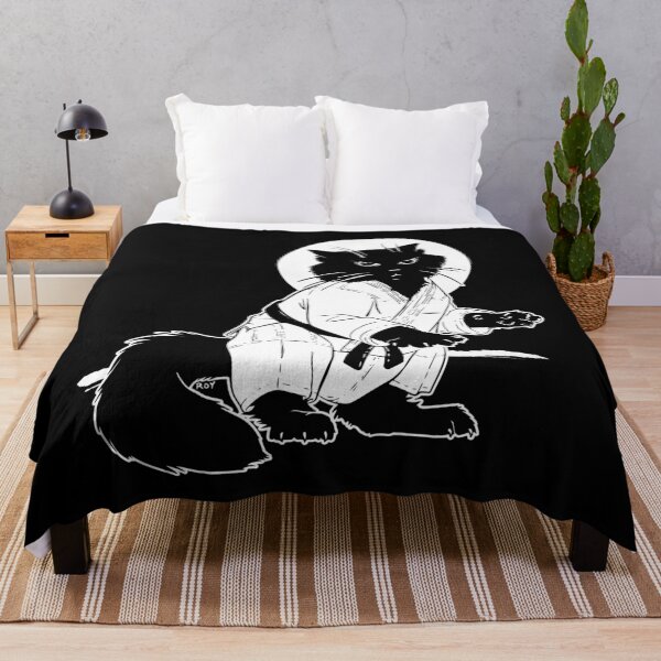 Item preview, Jiu Jitsu Ninja Black Cat designed and sold by Laura Roy.