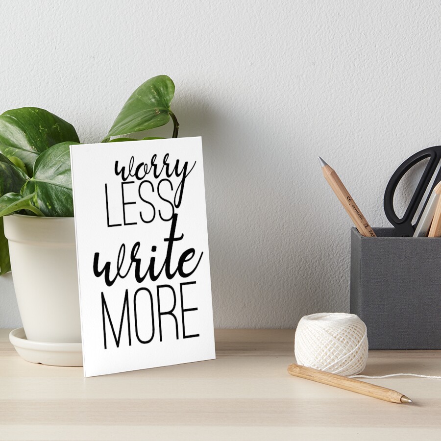 Item preview, Art Board Print designed and sold by TheWriteShoppe.