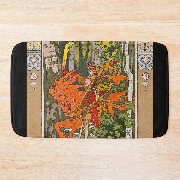 Item preview, The Red Horseman - Vasilisa the Beautiful - Ivan Bilibin 1899 designed and sold by forgottenbeauty.
