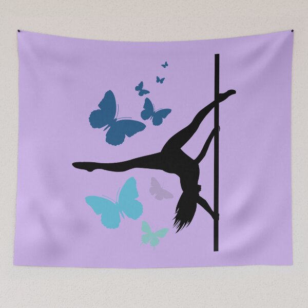 Item preview, Butterfly Dancer Blue designed and sold by PoleUnicorn.
