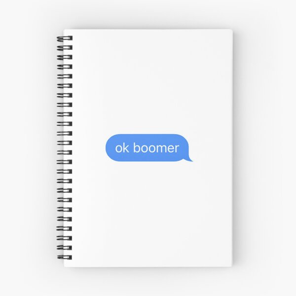 Item preview, ok boomer text message designed and sold by JacobRS13.