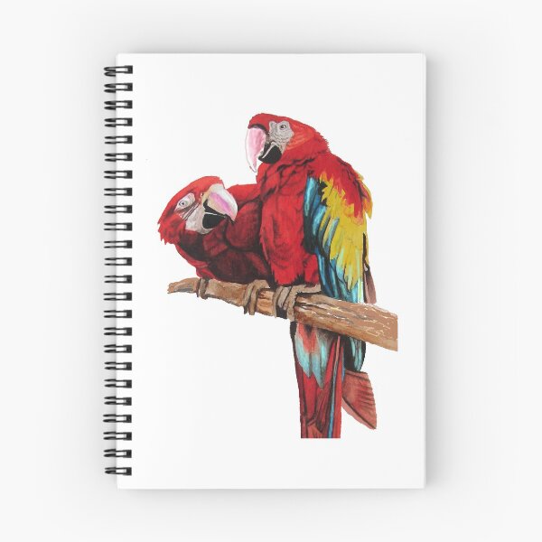 Item preview, Macaw Watercolor Painting art designed and sold by Sarah  Rajkotwala.