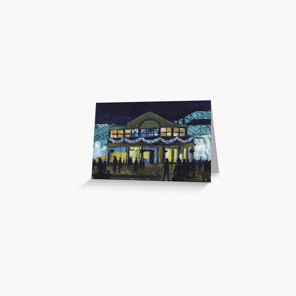 Covent Garden at Christmas Greeting Card