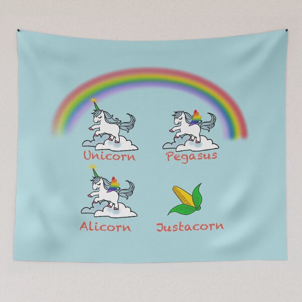 Item preview, Unicorn 101 designed and sold by RainbowStudio.