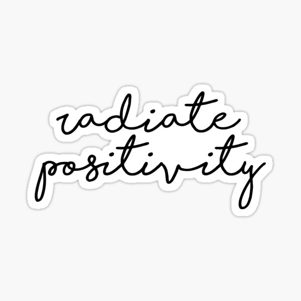 Positive Energy Stickers for Sale