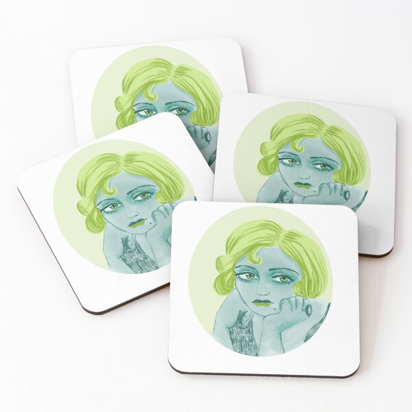 Item preview, Gloria Swanson Illustration designed and sold by lizziemaerose.