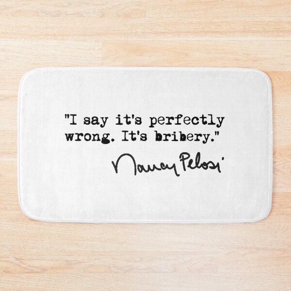 Item preview, I say it's perfectly wrong. It's bribery. designed and sold by Thelittlelord.