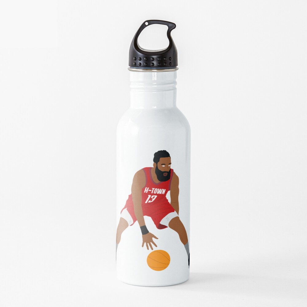James Harden Houston Basketball Water Bottle