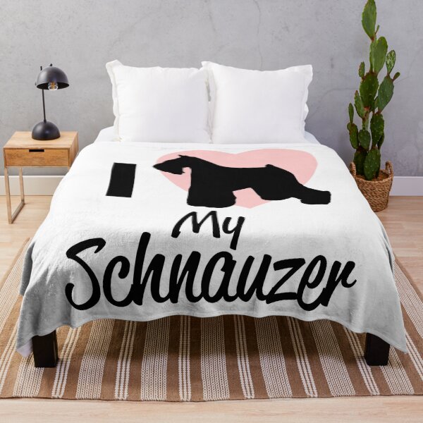 Item preview, I Love My Schnauzer - Christmas And Birthday Gift Ideas For Dog Lovers designed and sold by ASClothDesign.