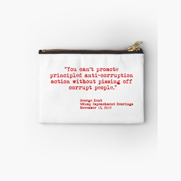Item preview, Kent Corruption Quote from Impeachment Hearings - red designed and sold by Thelittlelord.