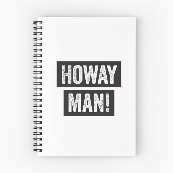 Aperçu de l'œuvre HOWAY MAN! - argot Geordie! Accents du Royaume-Uni créée et vendue par DavaTypeGraphic.